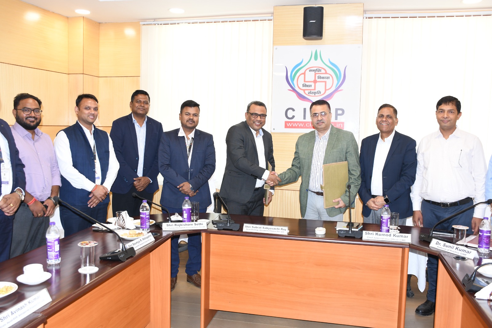 CIMP-BIIF and Annapurna Finance Private Limited Sign MoU to Strengthen Capacity Building in the Microfinance Sector